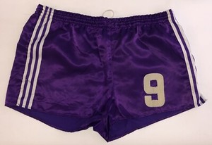 short satin vintage adidas
