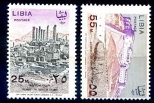 LIBYE ROYAUME 1966 - MONUMENTS DU FEZZAN - SÉRIE NEUVE ** MNH