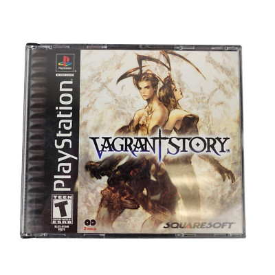 Vagrant Story (Sony PlayStation 1, 2000). Complete.  Greatest Hits version.