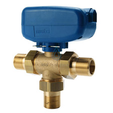 MUT VALVOLA DI ZONA MISCELATRICE DEVIATRICE  A SFERA MOTORIZZATA TMO 3 VIE  RELE