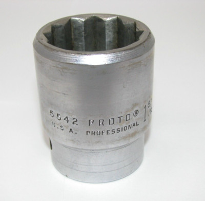 PROTO 5542, 3/4 Drive, 1-5/16 Socket USA 12 Point