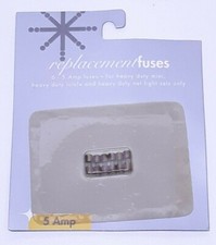 6 Replacement 5 Amp Fuse For Mini Lights Icicles - Sealed