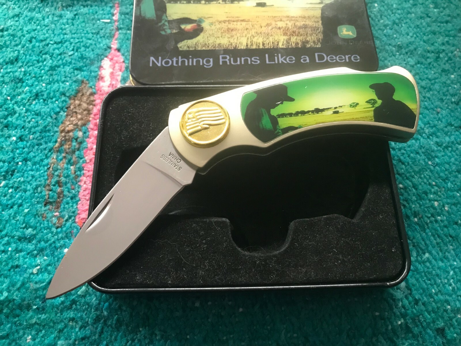 John Deere Knife Gift set “Nothing Runs Like A Deere” eBay