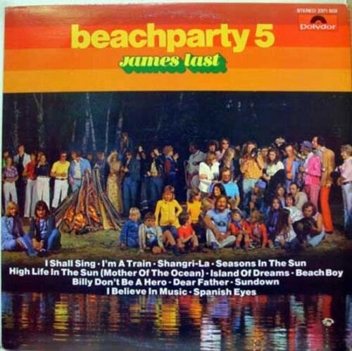 JAMES LAST beach party 5 LP Mint- 2371 503 Vinyl 1974 Record - Afbeelding 1 van 1