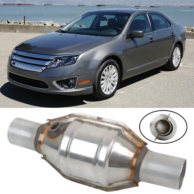 For 2006-10 Ford Fusion 2.3L 2'' In/Outlet Catalytic Converter + Heat Shield EPA
