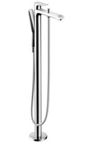 Hansgrohe Wannenmischer Metris Fertigset Zur Bodenmontage Chrom, 31471000