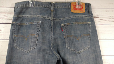 Levi's 569 Loose Fit Straight Leg Men's Medium Wash Jeans 33X31 | eBay