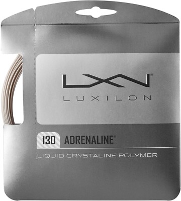 Luxilon Adrenaline 130 Tennisschläger Saite - 16 1,30 mm - 12,2 m Set