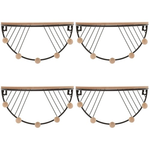 4 PCS Schwebendes Regal Halter Für Wanddekoration Groß Gestell