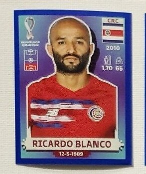 Panini FIFA World Cup QATAR 2022 - US Edition - BLUE & RED STICKERS - part 2 - Picture 144 of 230