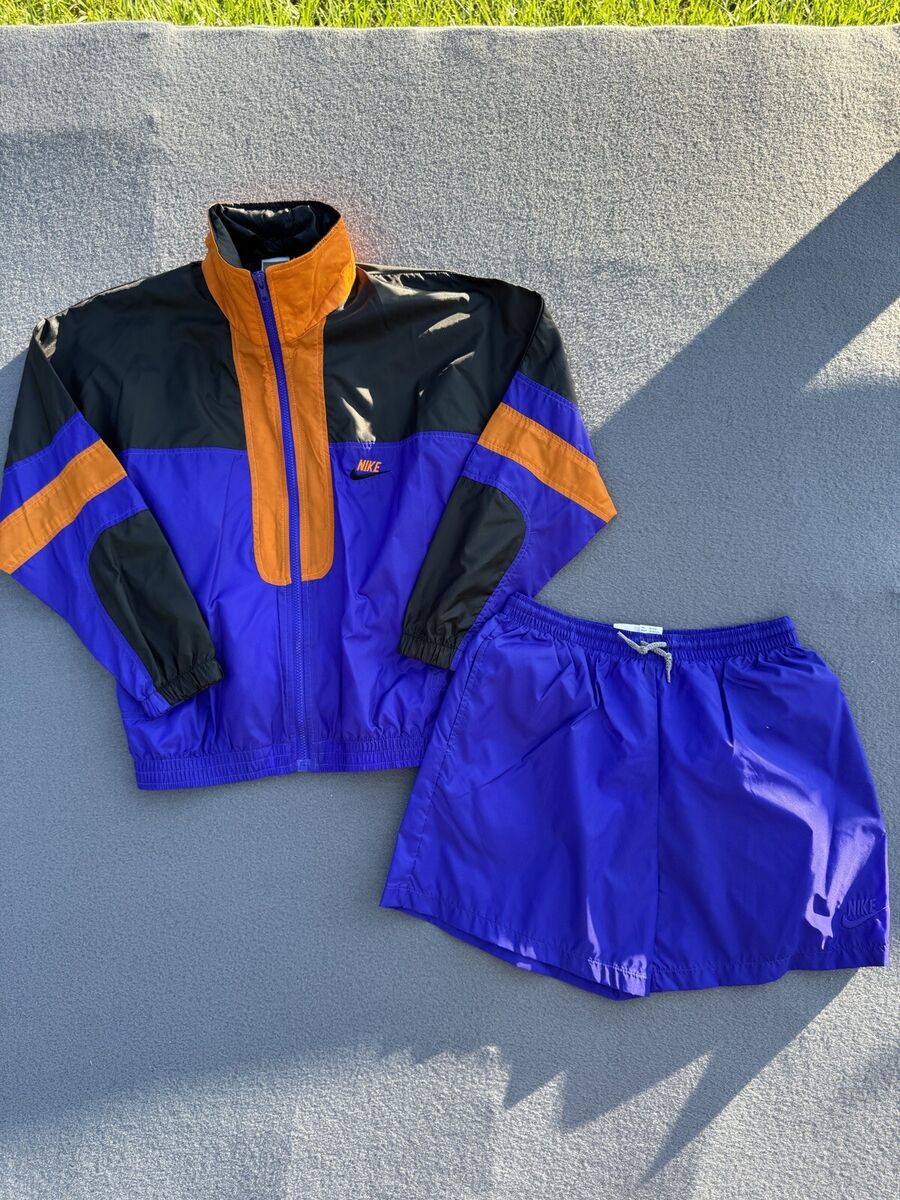 VTG 80s 90s Nike Gray Tag Colorblock Womens Track Suit Size VTG 80s 90s Nike Gray Tag Colorblock Womens Track Suit Size