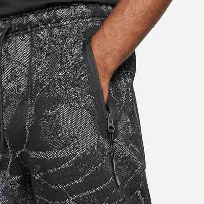 Nike DX8048-010 Therma-fit ADV Tech Fleece Engineered Floral Pants