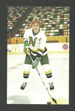 Craig Hartsburg Minnesota North Stars Vintage Hockey Postcard Signed Autographed