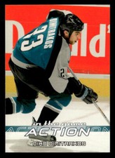 Niko Dimitrakos 2003 In The Game Action #429   San Jose Sharks
