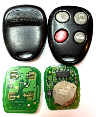 Replacement OEM 2000-2004 Saturn L LS LW 100 200 300 Remote Car Keyless Key Fob