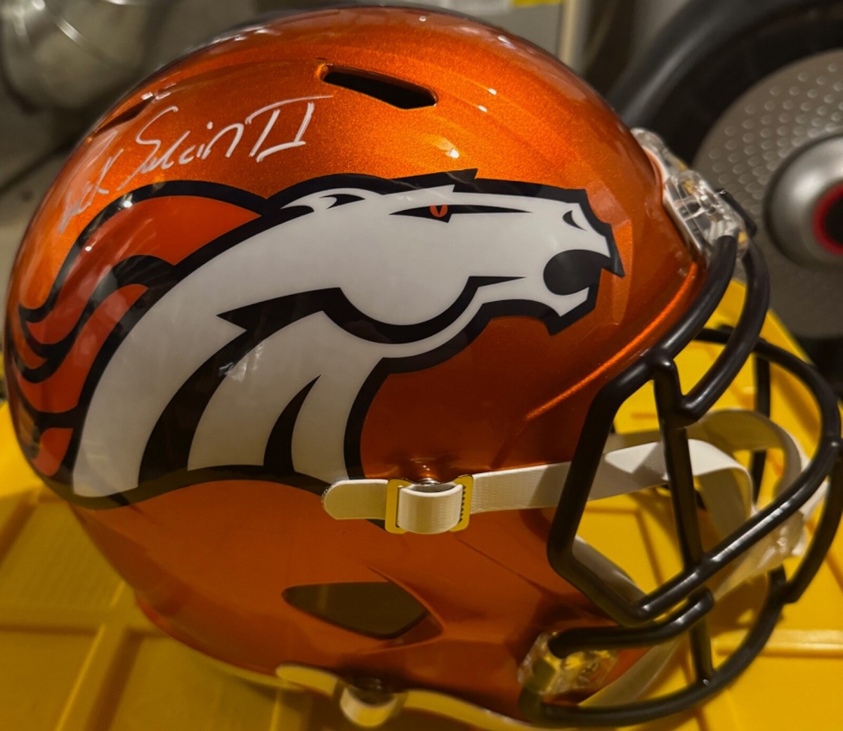 NFL Denver Broncos Cornerback Patrick Surtain II Full Sized Orange