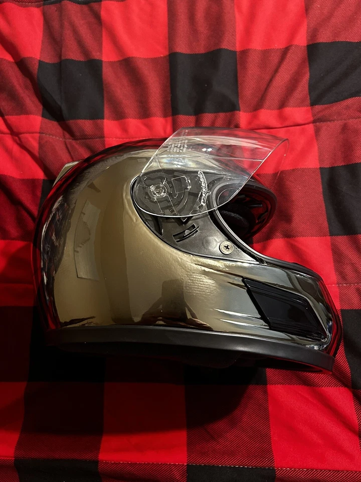 Casco de motocicleta VEGA Full Face dorado/bronce XS (fabricante en 2002) Foto 3 de 4