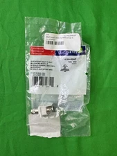 Leviton White Quickport Female BNC Video Jack Fitting Nickel Plated 41084-BAF