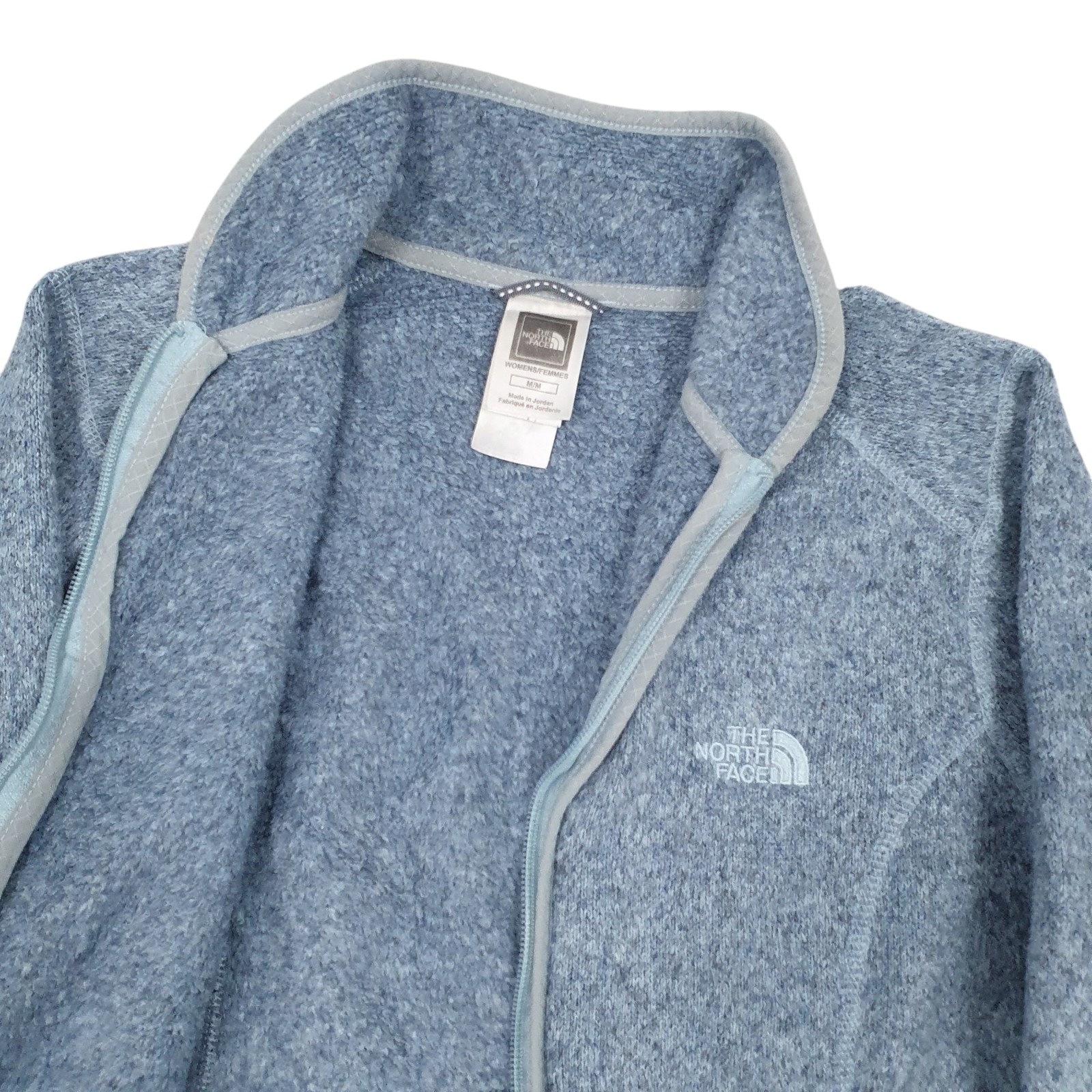 THE NORTH FACE Hoodie Polyester Fleece Jumper Womens M image 3