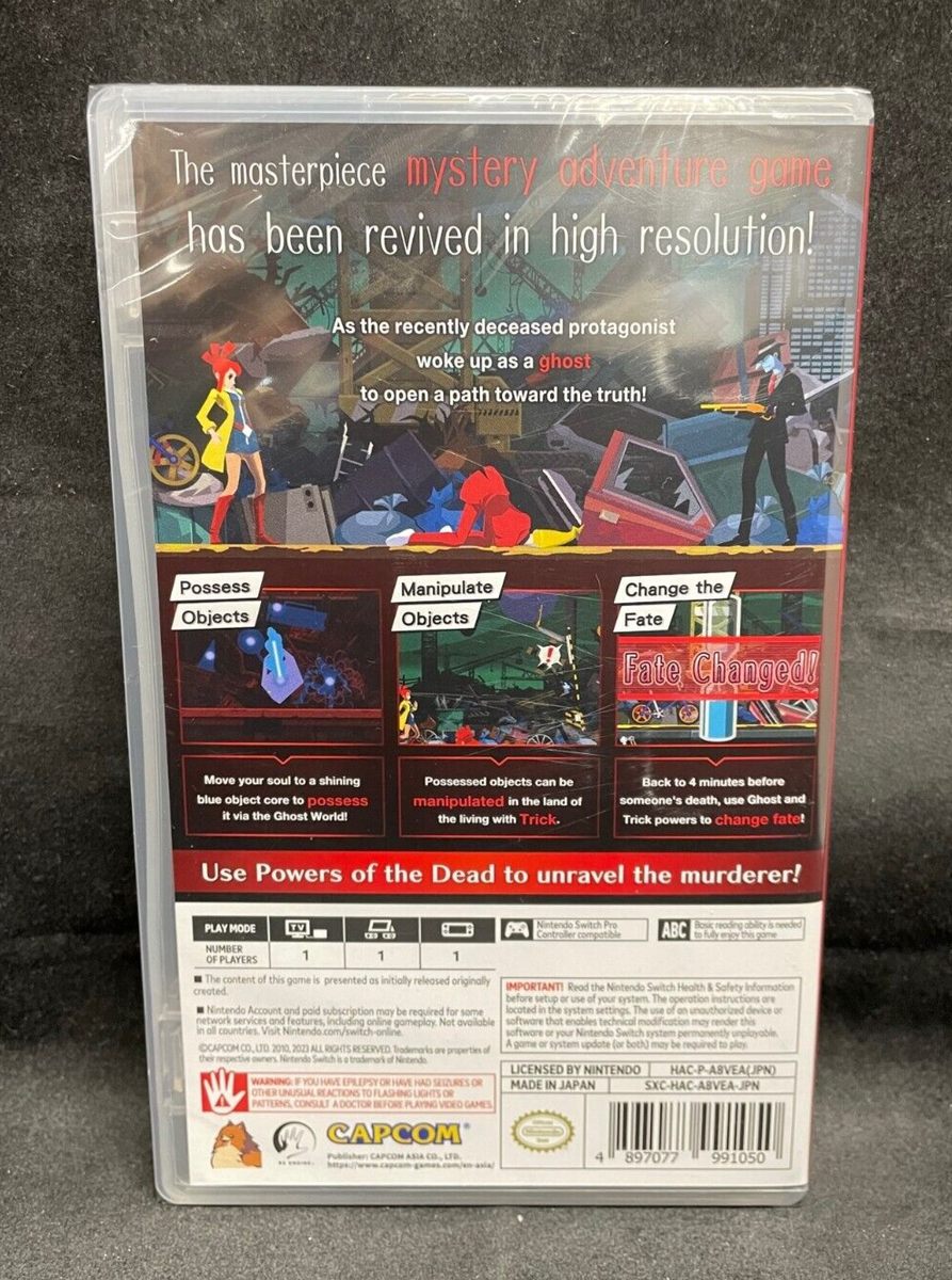 Ghost Trick: Phantom Detective (Nintendo Switch) (Asia