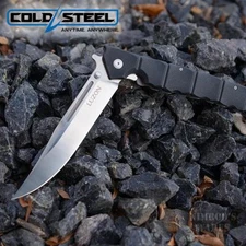 Cold Steel LUZON LARGE Knife 6" Folding BLACK Handle EDC 20NQX FAST SHIP