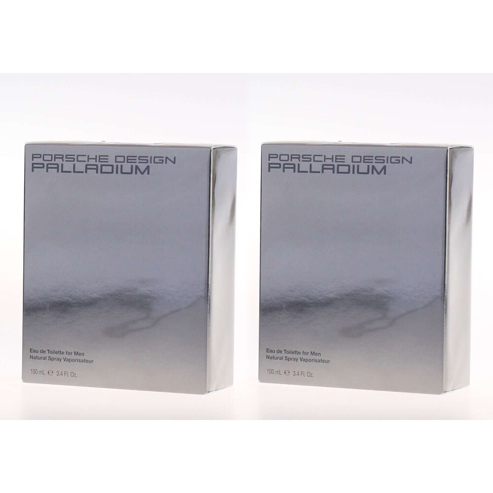 Porsche Design Palladium EDT - Eau de Toilette 100ml - 2x