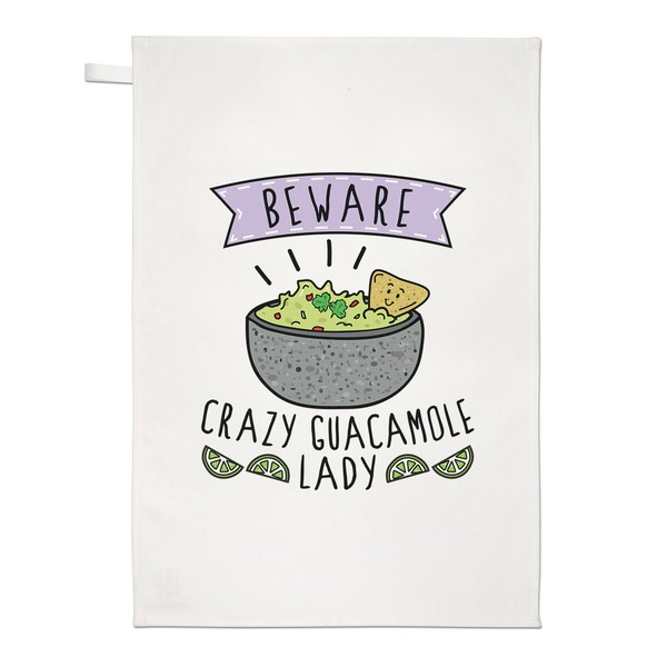 Beware VerrüCkte Guacamole Damen Geschirrtuch SpüLlappen Mutter Tag Freundin-image