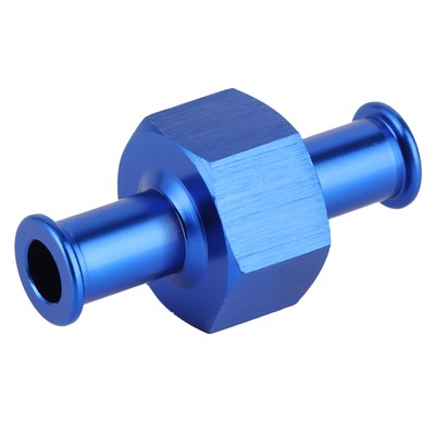 Blue Fuel Nitrous Pressure Gauge Adapter Aluminium Alloy 3/8in Hose 1/8in NPT