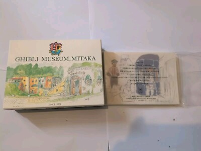 Mitaka Ghibli Museum Limited Edition Postkarten Set 14 Karten/Notizblätter 20 Enve