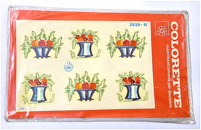 COLORETTE SUPERDECALS BY MEYERCORD VINTAGE '70s PONGO ITALY SEALED