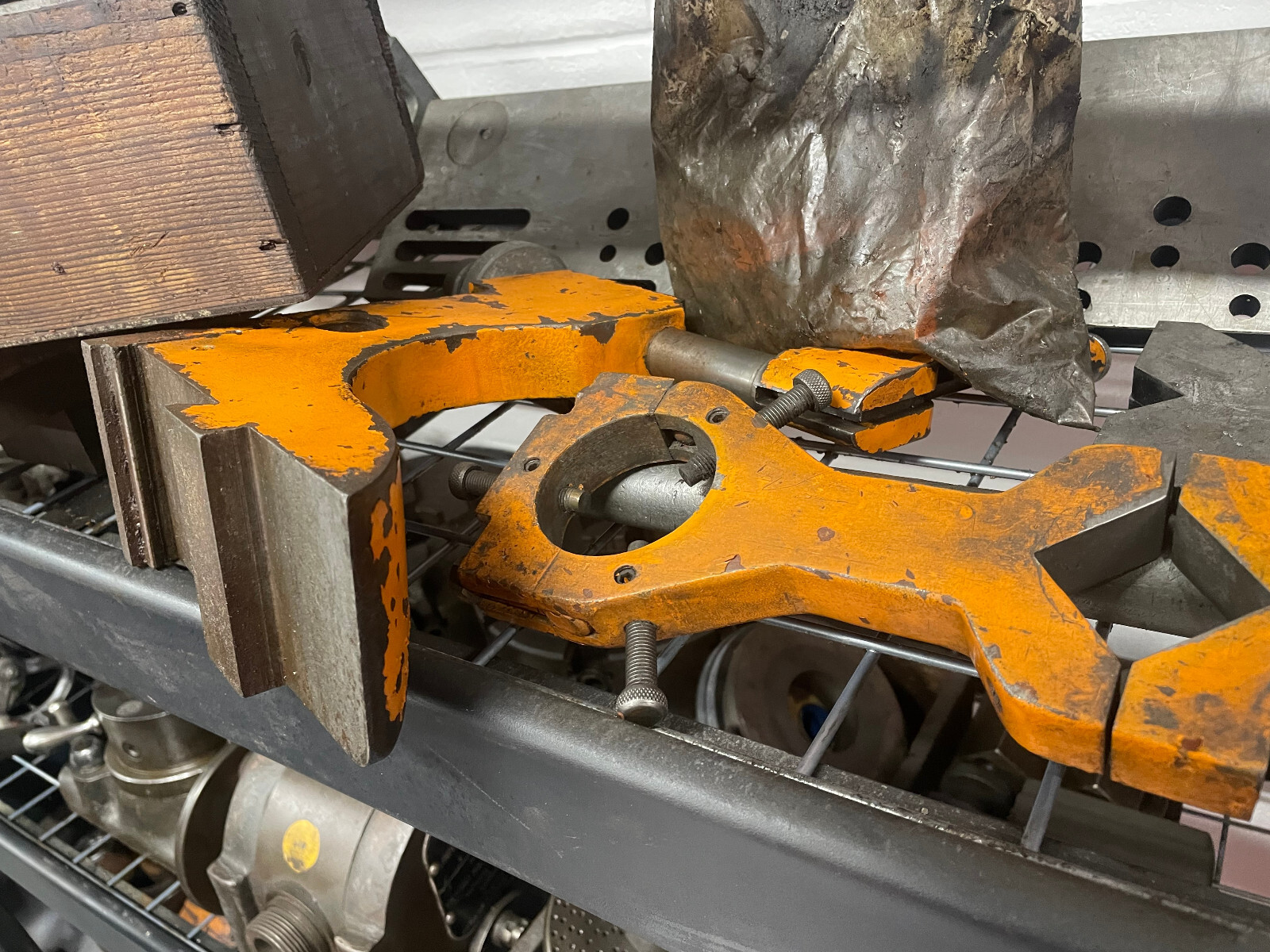 Ultra rare Naismith Camshaft grinding attachment. Fits Prince