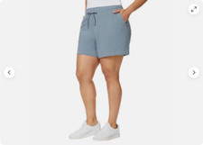 32 DEGREES Cool Women's Pull on Shorts,  LIGHT BLUE,SMALL NWOT