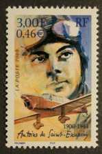 Timbre - FRANCE - Antoine de Saint Exupéry - 2000 - Neuf ** - YT3337