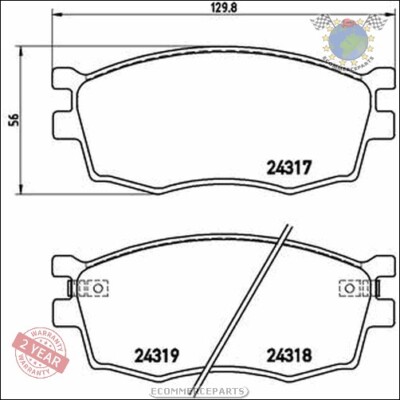 Führungshülsensatz Für Bremssattel - Kompatibel Mit Honda, Hyundai, Kia & Mehr
