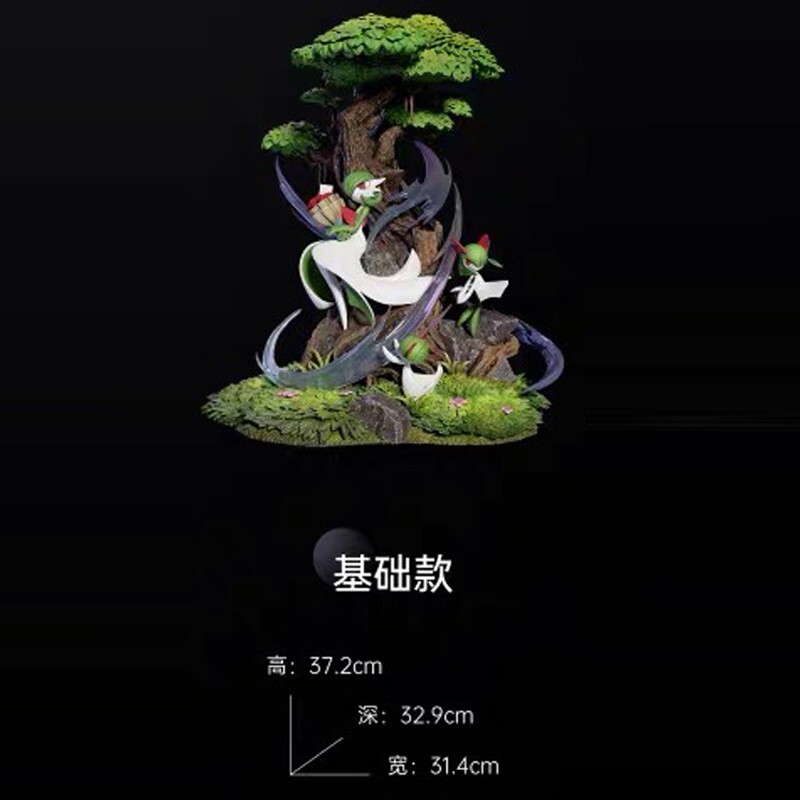 Gardevoir Evolutionary Group MiKo Studio H14.6in Statue Pet Spirit