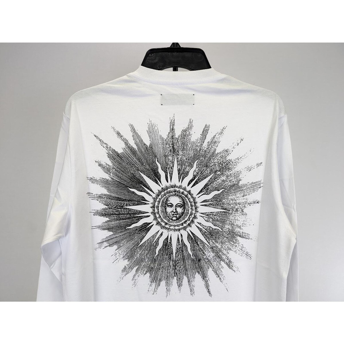 Amiri Sun Long Sleeve Tee T-Shirt in White BNWT XL | eBay