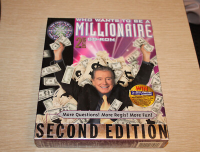 Who Wants to Be a Millionaire Second Edition, PC & MAC CD-ROM BIG BOX NEW SEALED