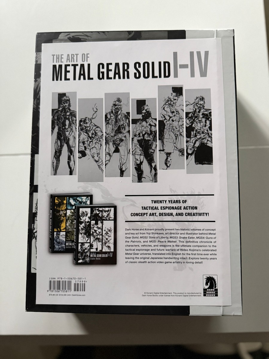 Art of Metal Gear Solid I IV by Y. Shinkawa (2018, Hardcover) for