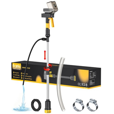 #ad 840GPH Brushless Cordless Stick Water Transfer Pump Compatible With DeWalt 20... $148.70