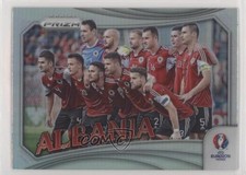 2016 Panini Prizm UEFA Euro Team Photos Silver Prizm Albania #22 7m3