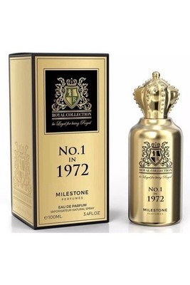MILESTONE PERFUMES ''ROYAL COLLECTION'' ''No.1 in 1972'' 3.4 fl oz / 100ml