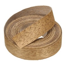 1"x25 ft Wood Edge Banding Pre-Glued Iron on Edging Strip Basswood