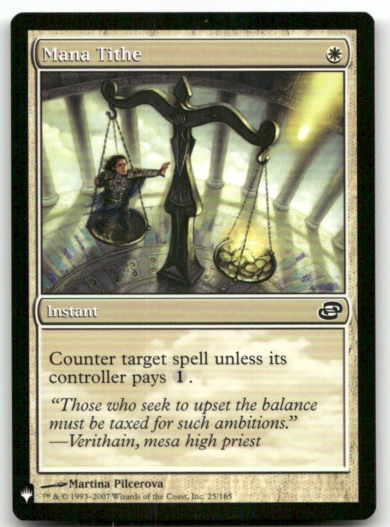 Mana Tithe #25/165 (LP) List Reprints LIST LIST Magic MTG