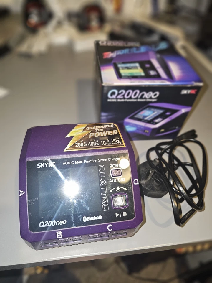 SkyRC Q200neo Lipo Battery Balance Charger Discharger AC200W DC400W SVDI - Image 3 of 4