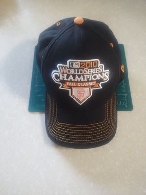 San Francisco Giants 2010 World Series Champions Baseball Hat One Size Fits Most