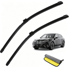 Pair Front Windshield Wiper Blades 2822 61615a0b571 For 2022-2025 Bmw Ix I20