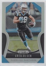 2019 Panini Prizm Silver Prizm Greg Olsen #176 1c6t