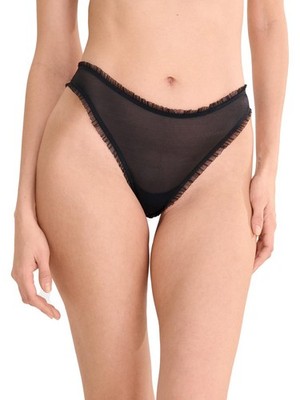 Lisca Damen Brasilslip, High-Leg Shiny Star Gr. S-L in Pink Shine und Black