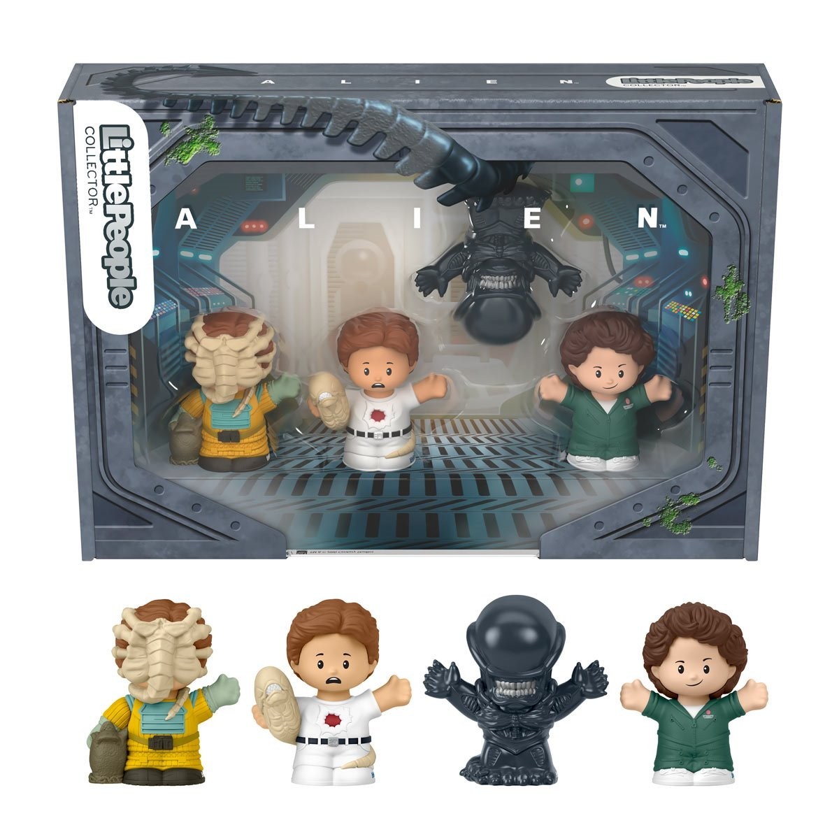 Little People Coleccionista Película Alien Edición Especial Set Fisher-Price ¡Envío Ahora!
