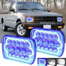 2pcs Fit Isuzu Pickup 1984-1995 5x7"7x6 LED Headlights Hi-Lo Beam DRL Lamp H6054
